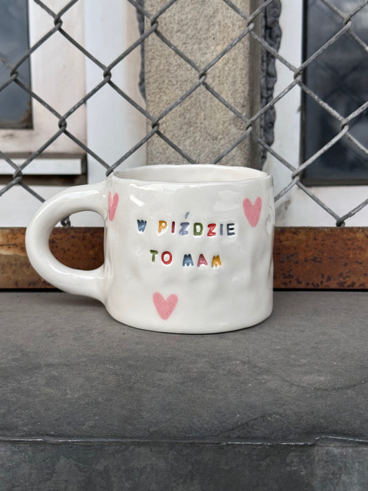 Kubek L "w piździe to mam"