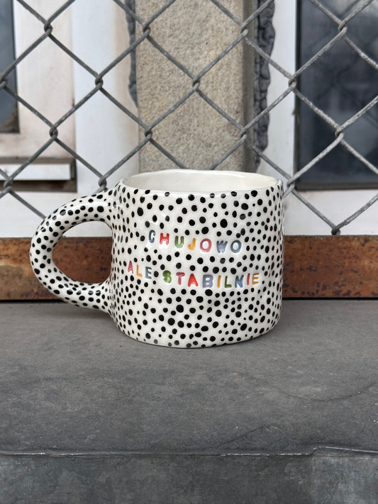 Kubek L "chujowo ale stabilnie"