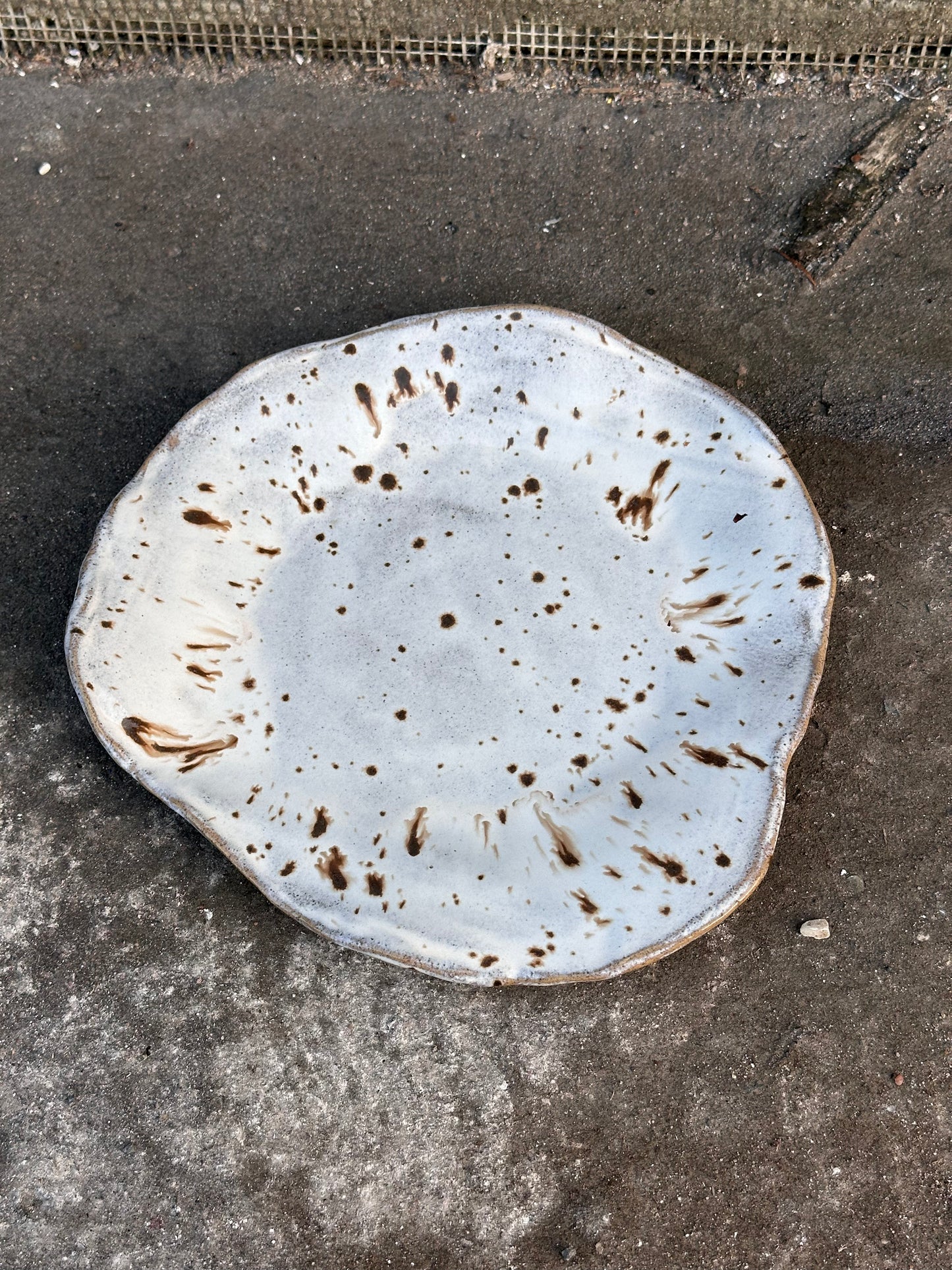 Talerz ceramiczny płaski