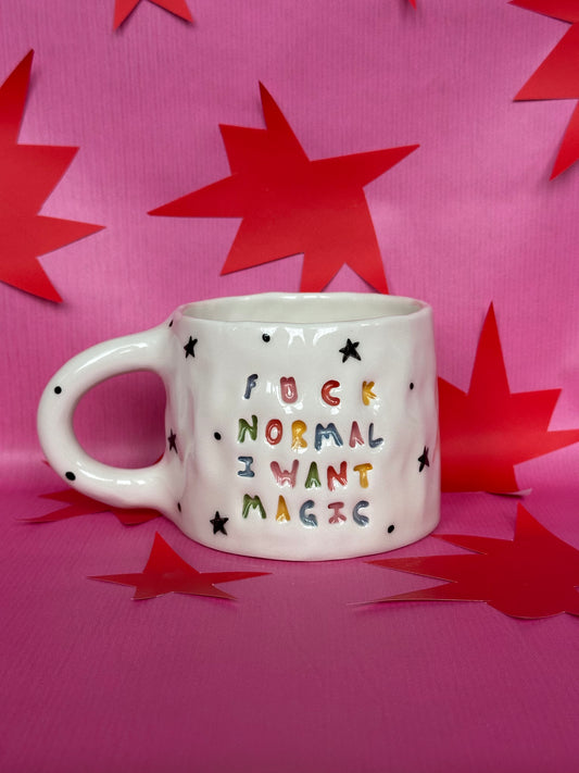 Kubek L "fuck normal i want magic"