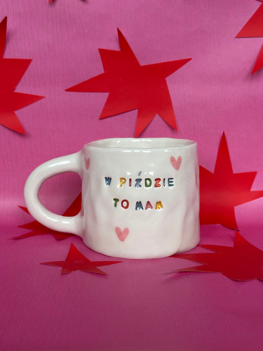 Kubek L "w piździe to mam"