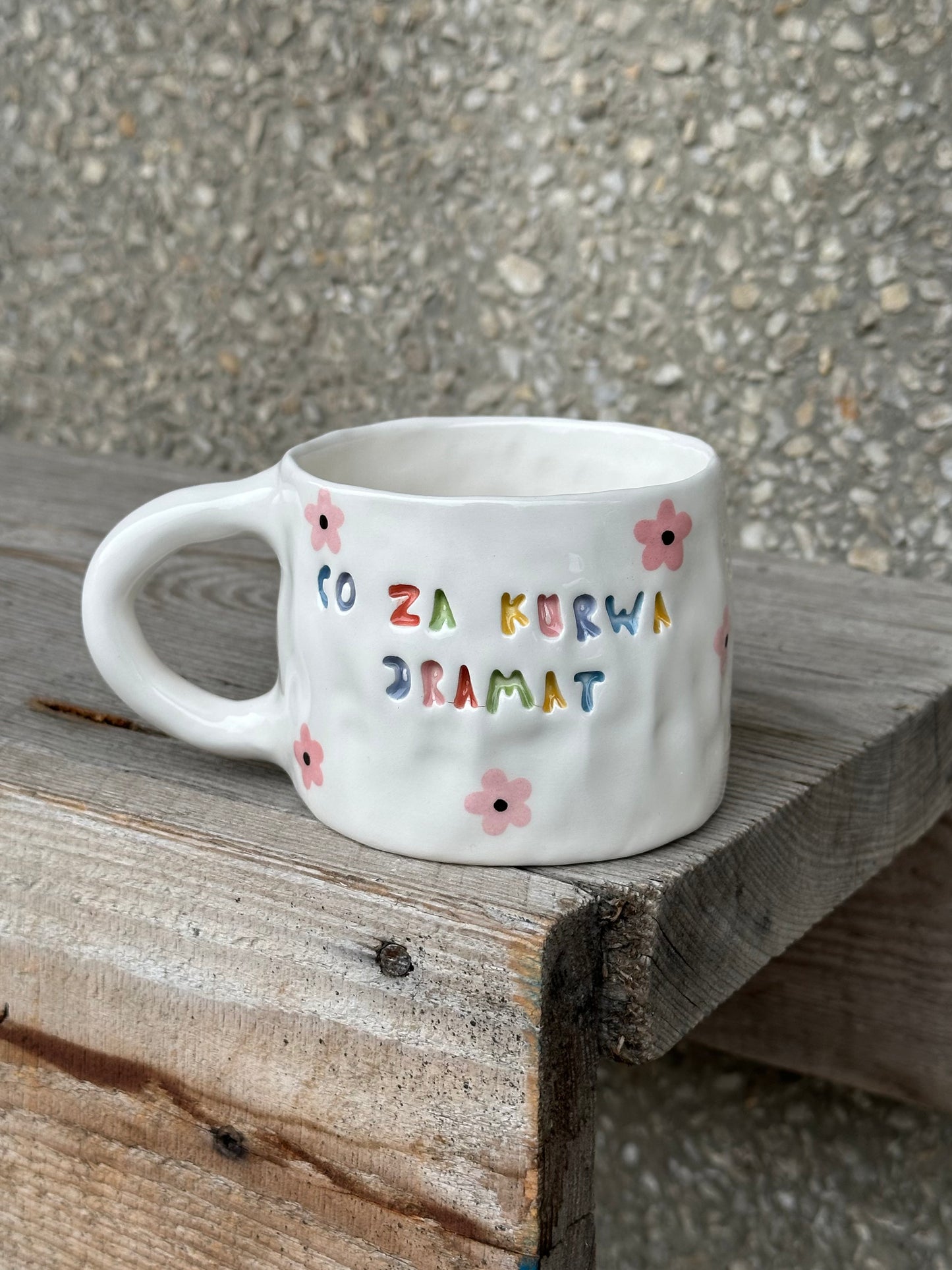 Kubek L "co za kurwa dramat"